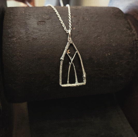 Moon Branch Window Pendant