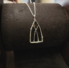 Load image into Gallery viewer, Moon Branch Window Pendant
