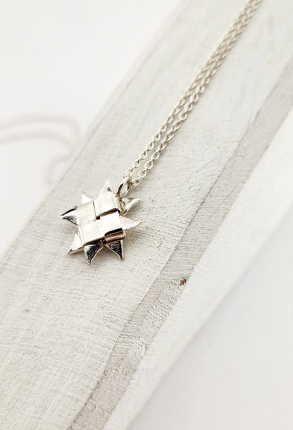 Whetū (Star) Pendant - Silver
