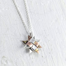 Load image into Gallery viewer, The Whetū (Star) Pendant by Keri-Mei Zagrobelna. Handmade jewellery from NZ artists at Mason and Collins.
