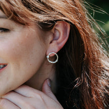 Load image into Gallery viewer, Briar Wreath Small Studs - Sterling Silver
