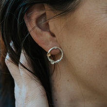 Load image into Gallery viewer, Briar Wreath Small Studs - Sterling Silver
