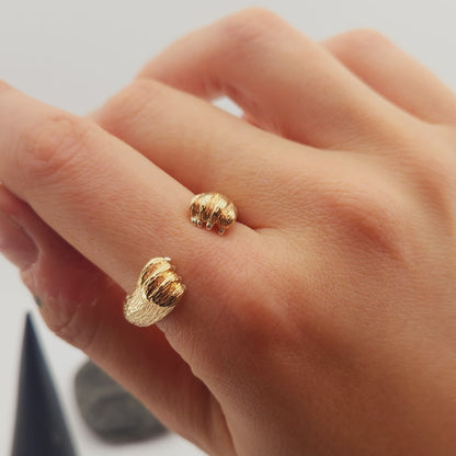 Bear Hug Ring - 9ct Yellow Gold