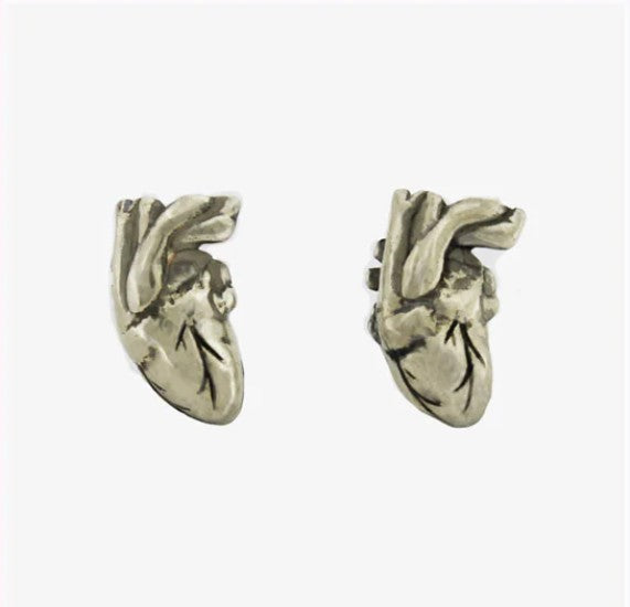 Heart Anatomical Studs