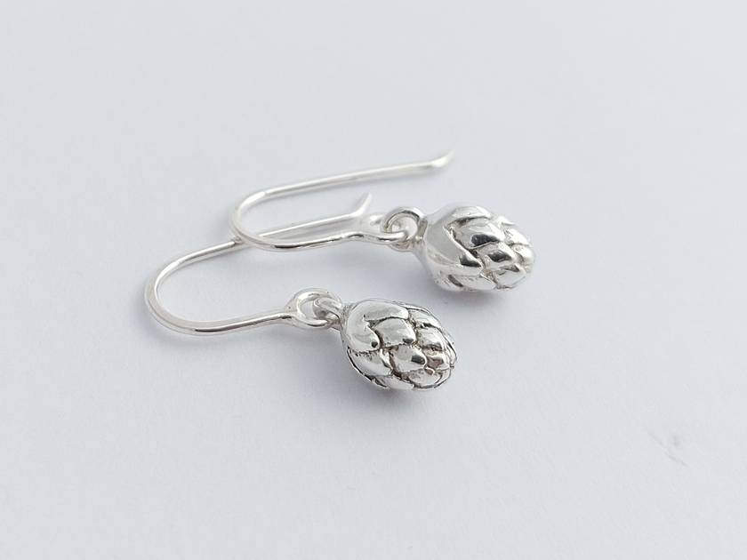 Pine Needle Bud Earrings