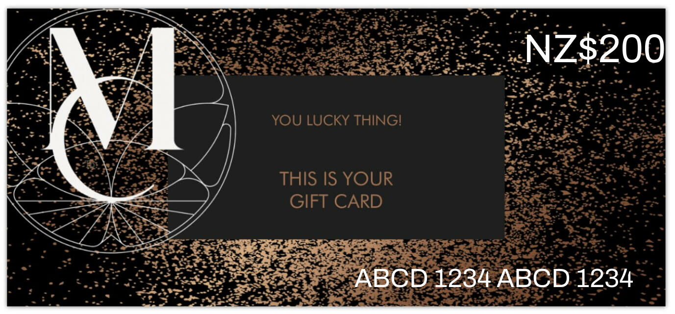 The Mason and Collins Gift Card can be used on our web-store or in our physical gallery. You can purchase giftr cards from us in a range of denominations, and we can also send a physical card so that your giftee has the in-the-hand experience!