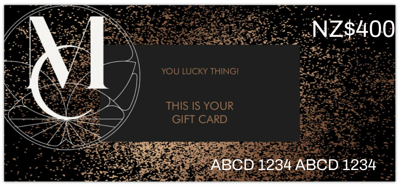 The Mason and Collins Gift Card can be used on our web-store or in our physical gallery. You can purchase giftr cards from us in a range of denominations, and we can also send a physical card so that your giftee has the in-the-hand experience!