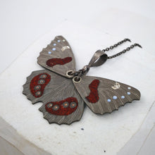 Load image into Gallery viewer, Red Admiral Butterfly Pendant
