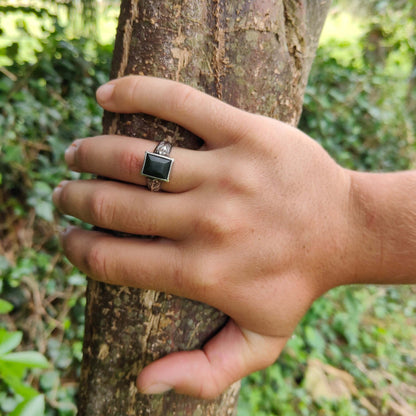 Each Fern ring from The Wild Jewellery has an individually crafted stone set into silver. This makes every single ring a unique piece of NZ.