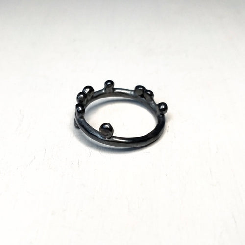 Contemporary NZ ring design from Rebecca Fargher . 