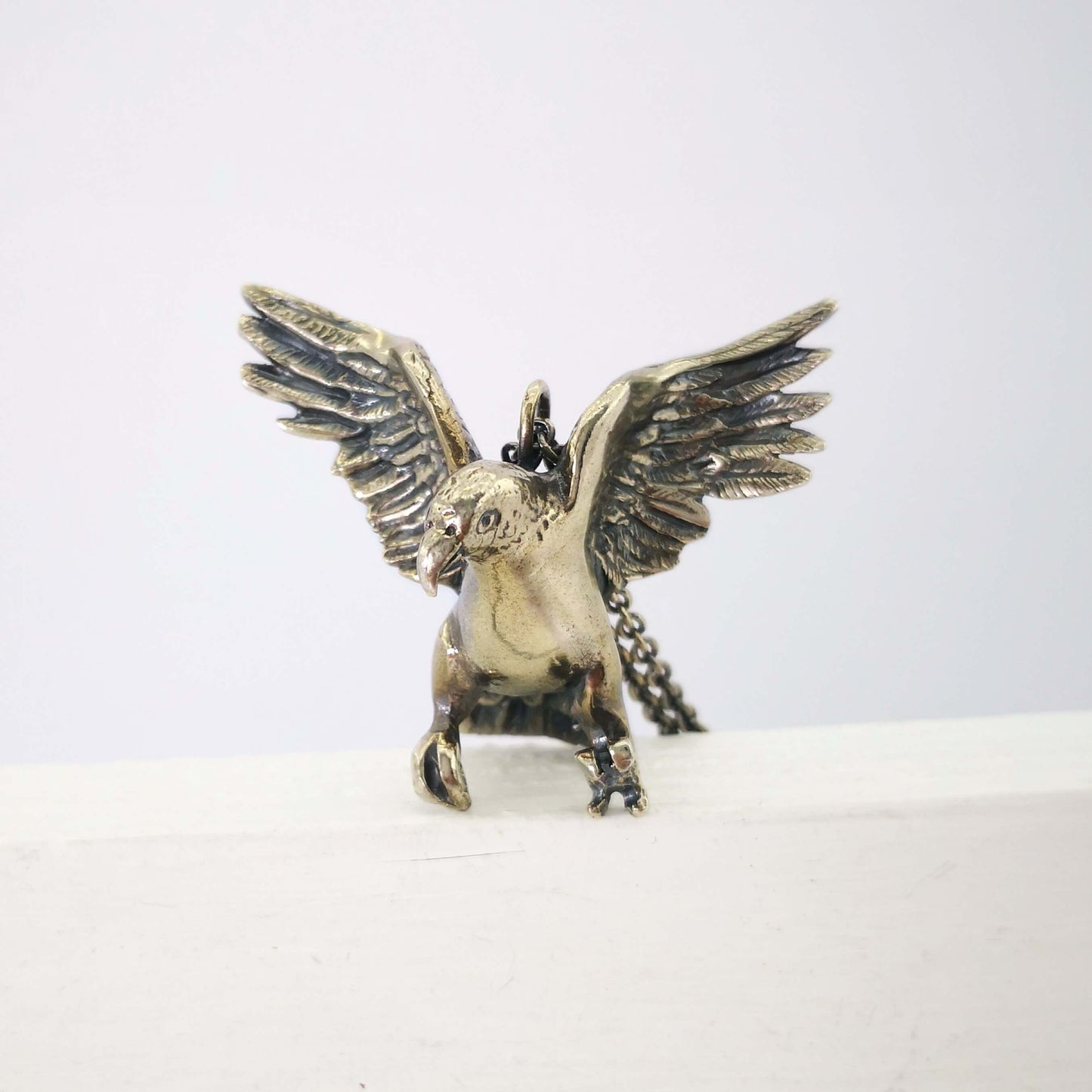 The Kea Pendant is hand made in solid sterling silver by The Wild Jewellery NZ.
